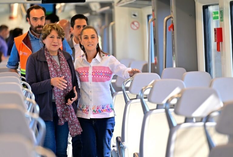 Presidenta Claudia Sheinbaum y Gobernadora Delfina Gómez inaugurarán este domingo Tren Suburbano al AIFA; beneficia a más de 82 mil usuarios
