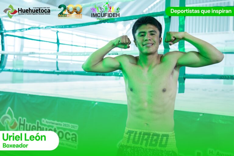 Proyecta Uriel ‘El Turbo’ León el boxeo de Huehuetoca al mundo