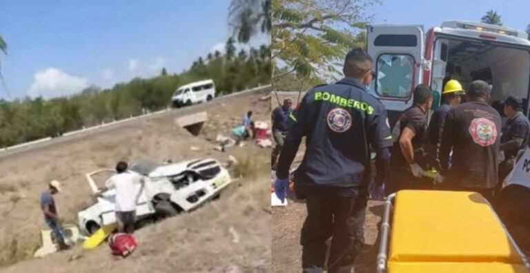 Regresan a casa los cuerpos de familia mexiquense accidentada en Acapulco