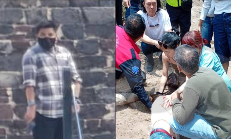Relata turista momentos de terror durante balacera en Teotihuacán