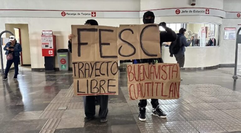 Alumnos de la FES Cuautitlán se movilizarán mañana viernes para pedir tarifa especial en el tren suburbano