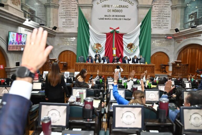 Avala Congreso mexiquense aplazar elección judicial y nulidad electoral