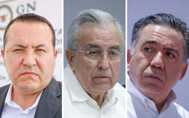Comparecen Rocha Moya, Inzunza y vicefiscal con licencia de Sinaloa ante FGR