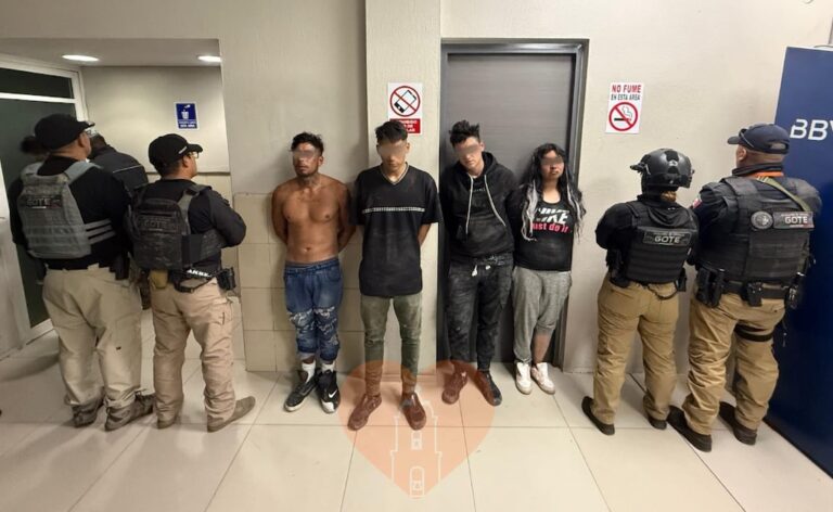 Detienen en Tepotzotlán a cuatro implicados en el robo de vehículos