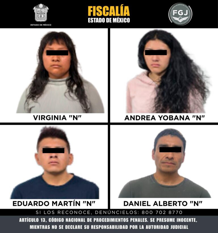Detuvieron a las cuatro personas vinculada con el robo de un vehículo con violencia en Teoloyucan