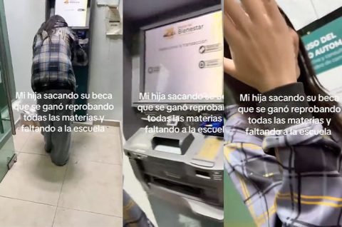 Madre presume beca de su hija pese a reprobar materias