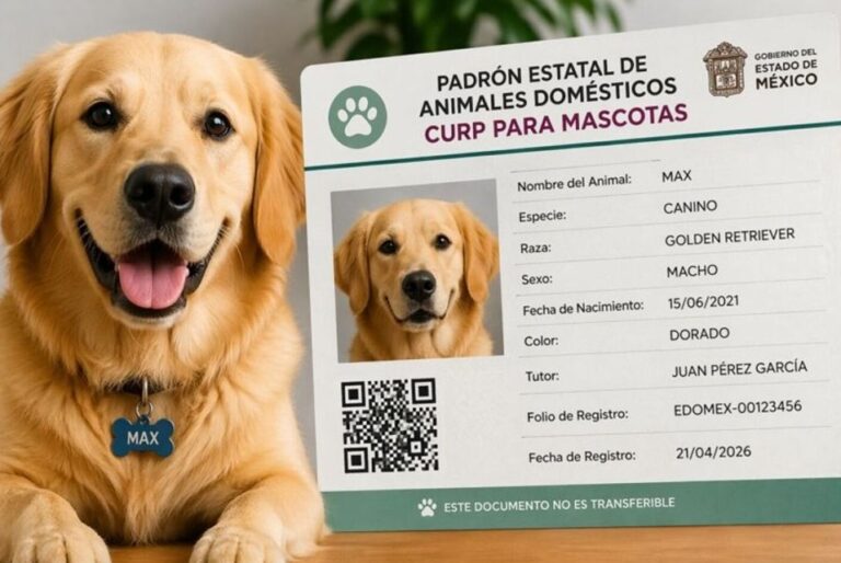 Te decimos como debes realizar el registro de tus mascotas