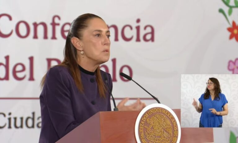 Trump afirma que gobierna el narco, pero no me lo dice a mí: Sheinbaum