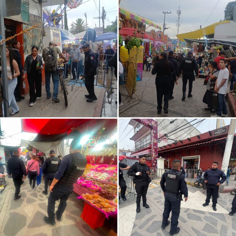 Continúa operativo de seguridad en el décimo día de la Feria Anual Teoloyucan 2026