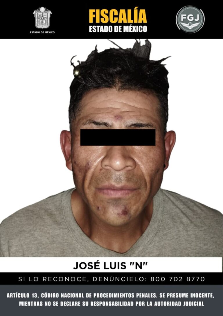 Investigado por homicidio y feminicidio: José Luis “N” enfrenta procesos de hasta 70 años de prisión