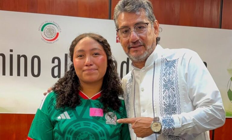 Reconoce Luis Domingo Zenteno a Sheinbaum por ceder boleto del Mundial