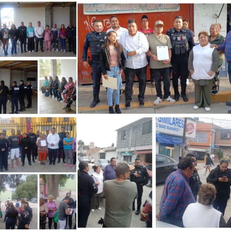 Conforman comités vecinales en Analco, Cuaxoxoca y Zimapán para fortalecer la prevención del delito