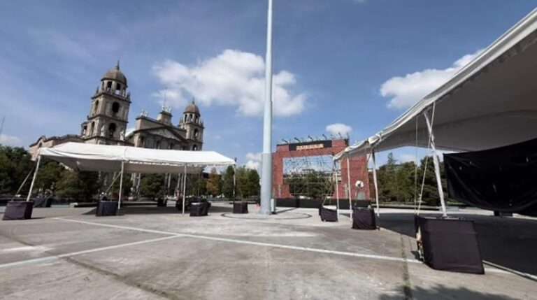 Antes de la final retiraron megapantallas de los Pueblos Mágicos del Edomex