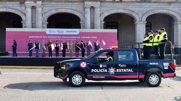 Arranca operativo de seguridad por vacaciones de verano en el Edomex