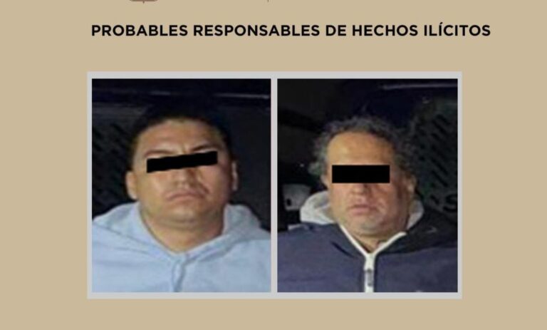 Detienen a 2 presuntos huachicoleros en Melchor Ocampo