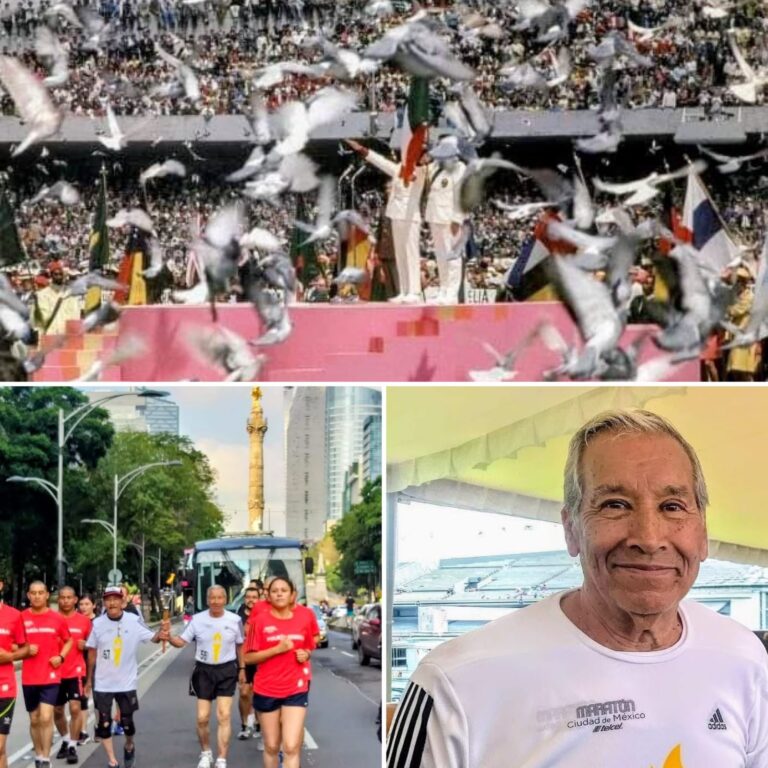 Falleció el atleta mexiquense Pablo Garrido, voz del juramento olímpico de México 68
