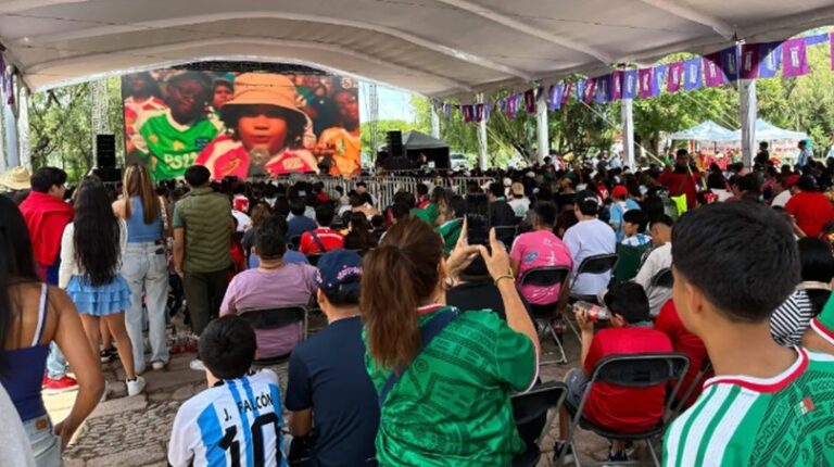 La final del Mundial reunió a cientos de familias en Cuautitlán Izcalli