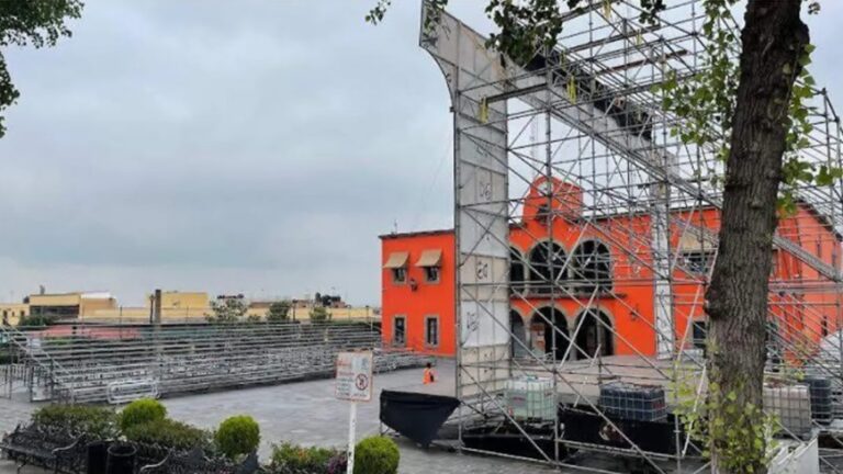 Se acabó la fiesta mundialista en Tepotzotlán; retiran megapantalla antes de la final