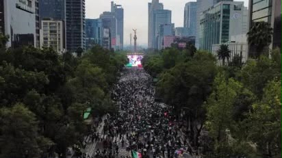 Mueren 3 personas tras festejos por triunfo de la Selección en Paseos de la Reforma