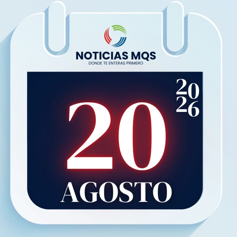 Buenos días, hoy es jueves 20 de agosto de 2026. Día Mundial del Mosquito
