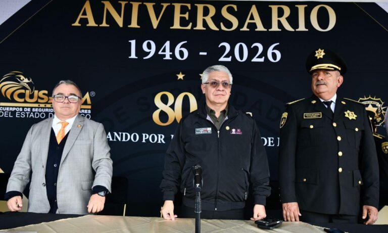 CUSAEM celebra 80 años de servicio y profesionalización policial