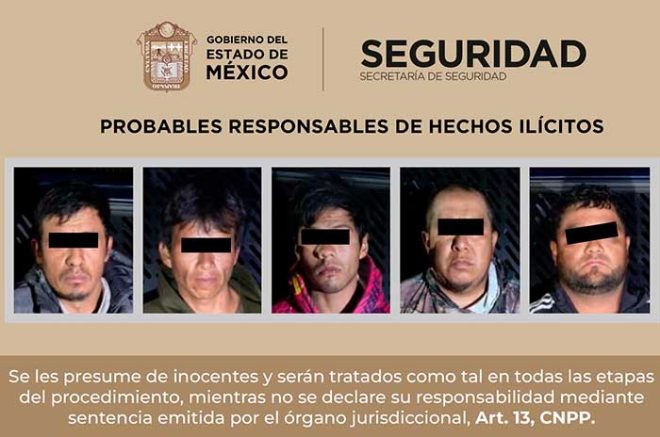 Caen cinco huachicoleros y aseguran toma clandestina en Huehuetoca