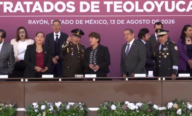 Conmemora Delfina Gómez el 112 aniversario de la Firma de los Tratados de Teoloyucan