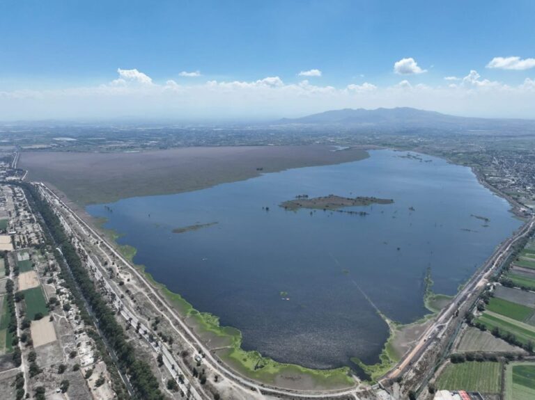 Destina Conagua inversión millonaria para construir la planta potabilizadora en la Laguna de Zumpango