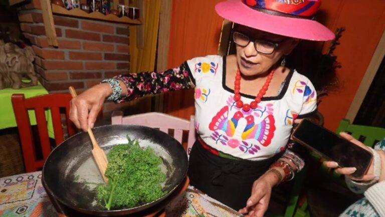Huauzontles, el sabor prehispánico que las cocineras del Edomex mantienen vivo