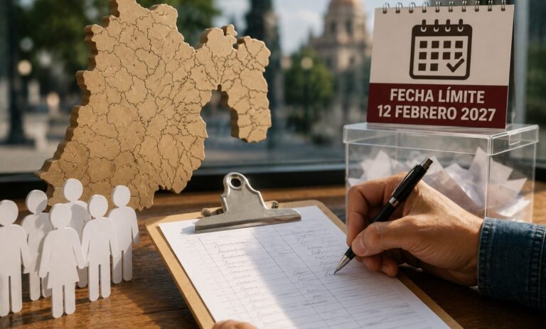 Tendrán independientes hasta febrero para reunir firmas en Edomex