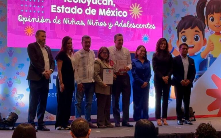Teoloyucan recibe el Premio Nacional “Ciudad Amiga de la Niñez 2026”