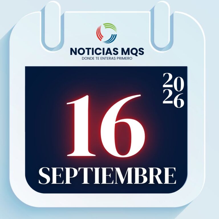 Buenos días, hoy es miércoles 16 de septiembre de 2026. Aniversario del inicio de la Independencia de México en 1810