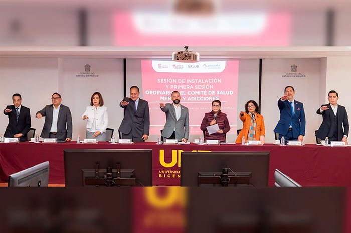 Edomex instala Comité de Salud Mental y Adicciones para reforzar prevención y atención