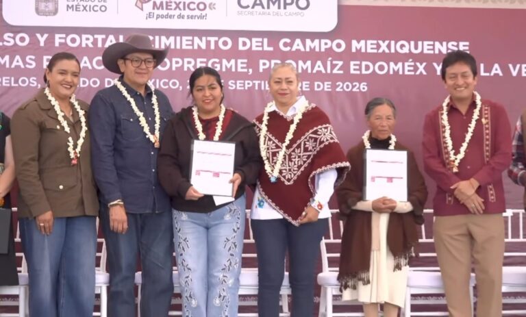 Entrega SeCampo Edomex 14.3 mdp para fortalecer producción de maíz