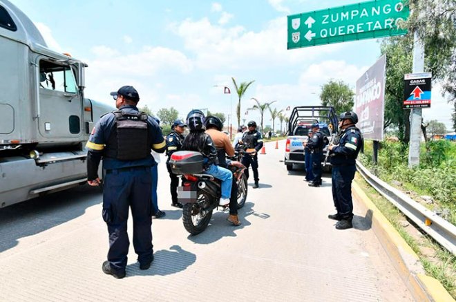 Operativo Otomí deja 454 detenidos y 29 armas aseguradas en Edomex