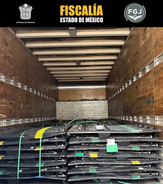 Predio de Tepotzotlán ocultaba vehículos robados y mercancía valuada en 1.3 mdp