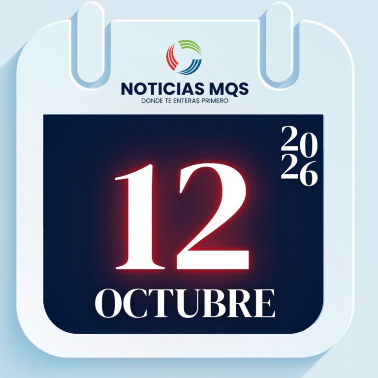 Buenos días, hoy es lunes 12 de octubre de 2026.Aniversario del Descubrimiento de América en 1492