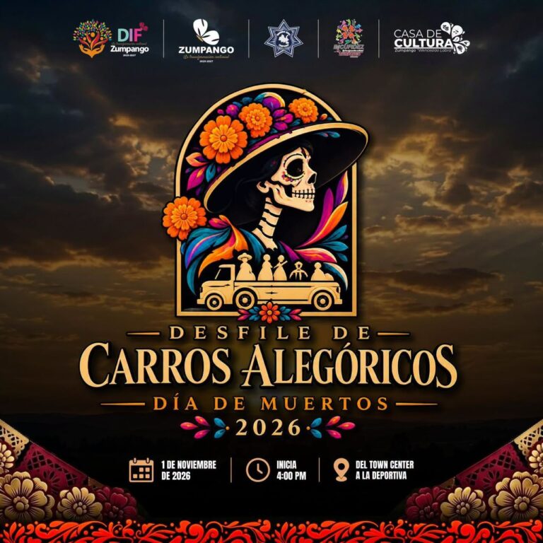 De Town Center a la Deportiva: Zumpango alista desfile de Día de Muertos