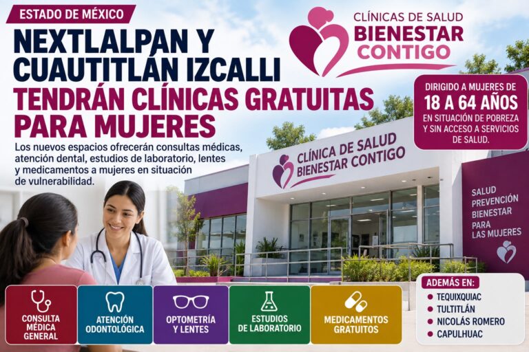Nextlalpan y Cuautitlán Izcalli contarán con clínicas gratuitas para mujeres