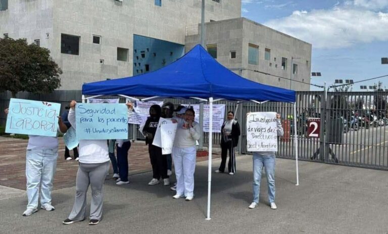 Niega Hospital de Zumpango desabasto y acoso laboral tras protesta